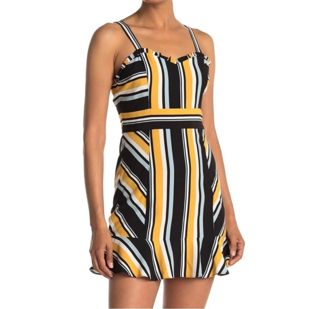 Parker | ‘Raya’ Ruffle Mini Dress - Picture 1 of 12